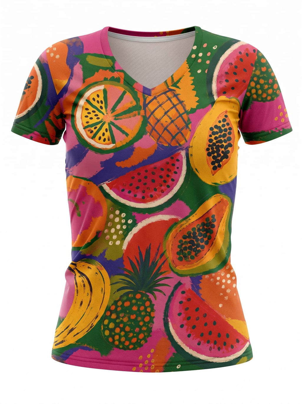 "Matunda" V-Neck T-Shirt