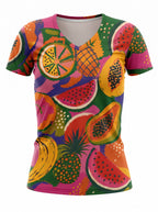 "Matunda" V-Neck T-Shirt