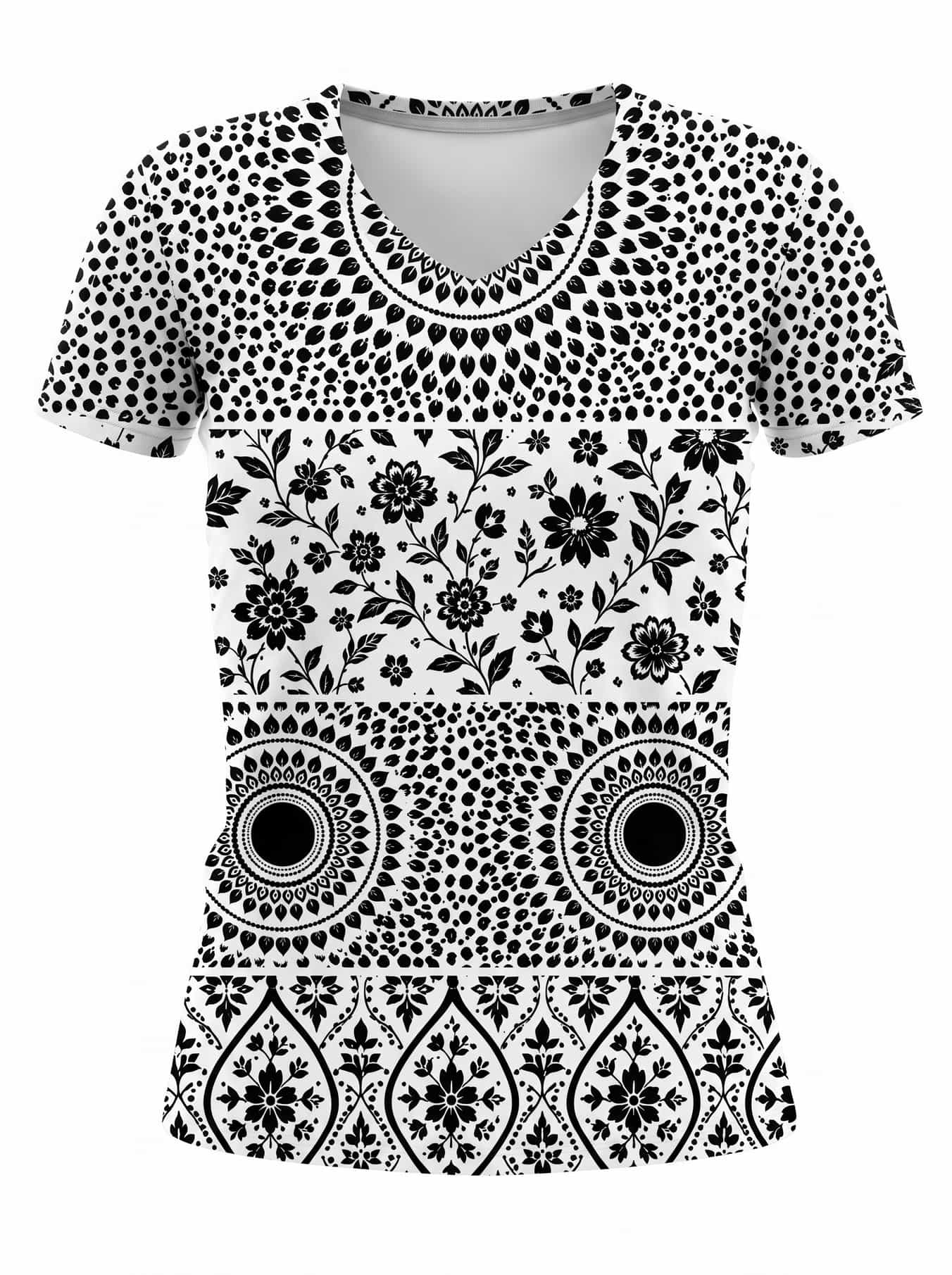"Mwanga" V-Neck T-Shirt