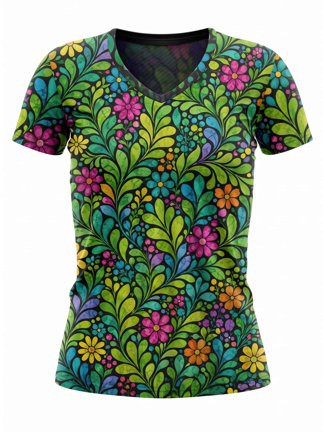 "Zumaridi" V-Neck T-Shirt