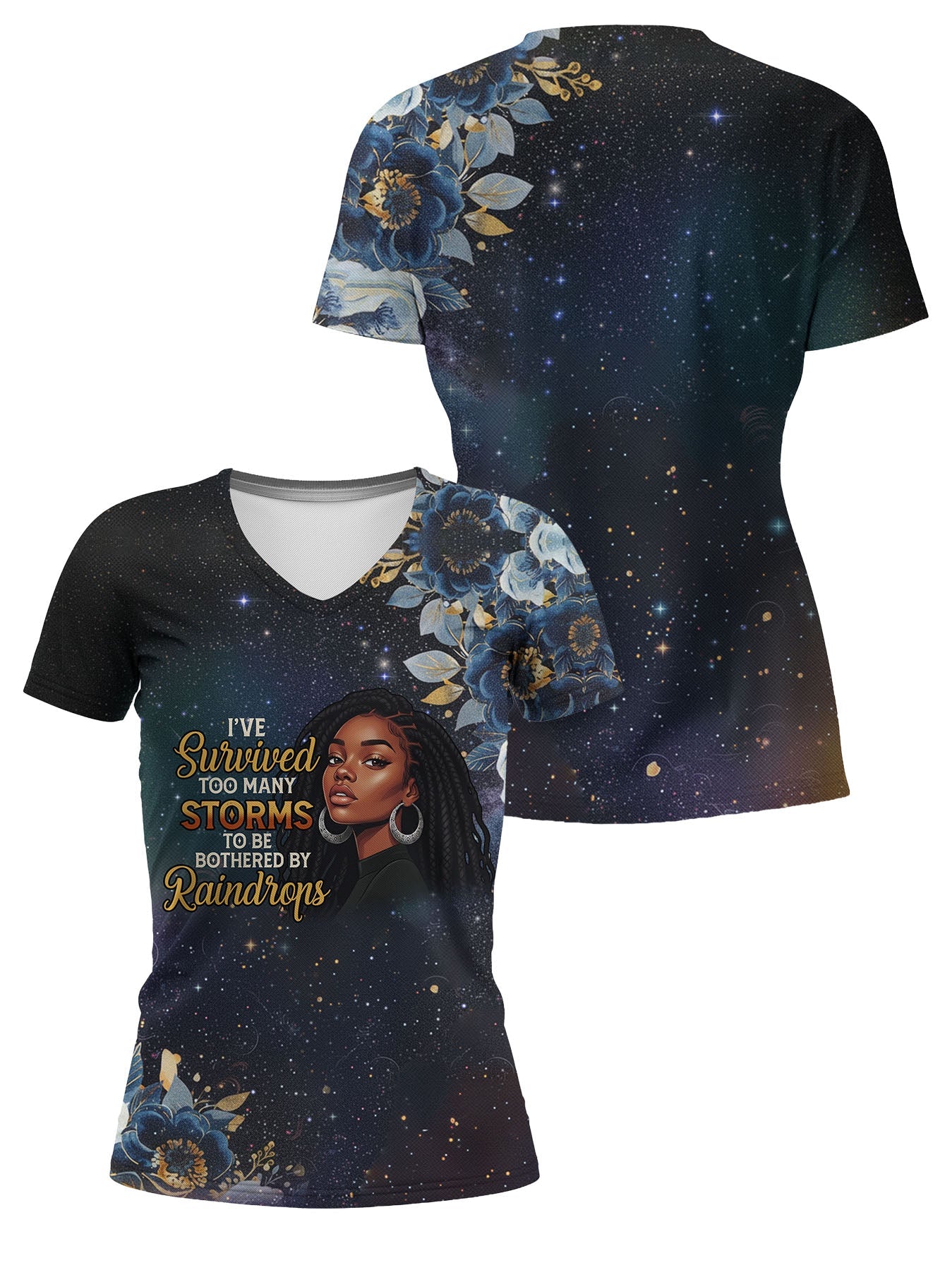 Nyota V-Neck T-Shirt
