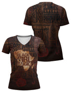 Black Girl Magic V-Neck T-Shirt