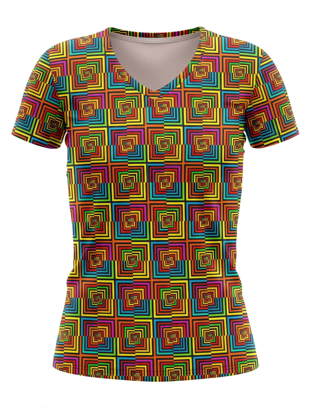"Msonge" V-Neck T-Shirt