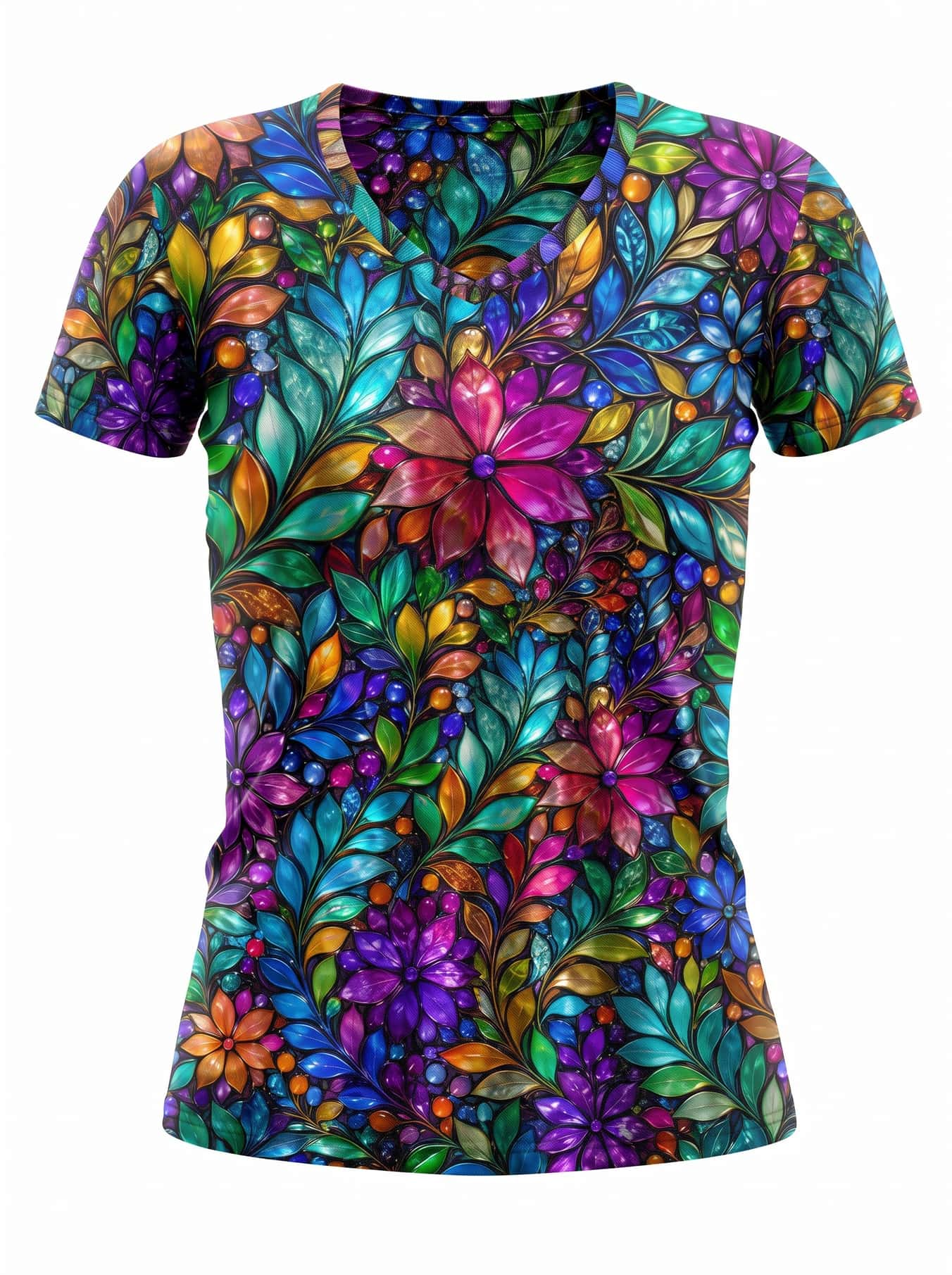 "Upinde" V-Neck T-Shirt