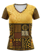 "Manjano" V-Neck T-Shirt