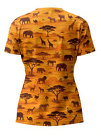 "Mbuga" V-Neck T-Shirt
