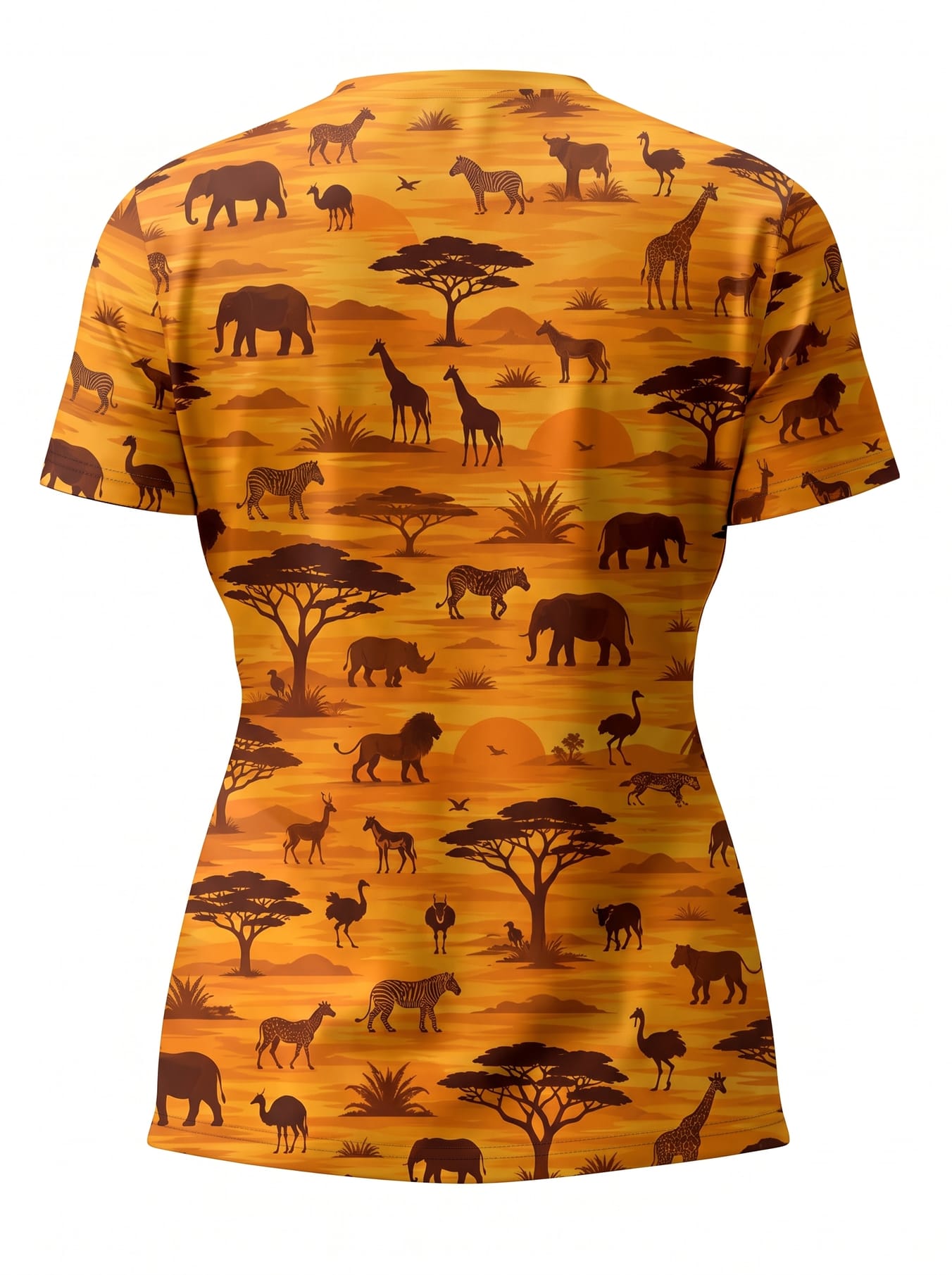 "Mbuga" V-Neck T-Shirt