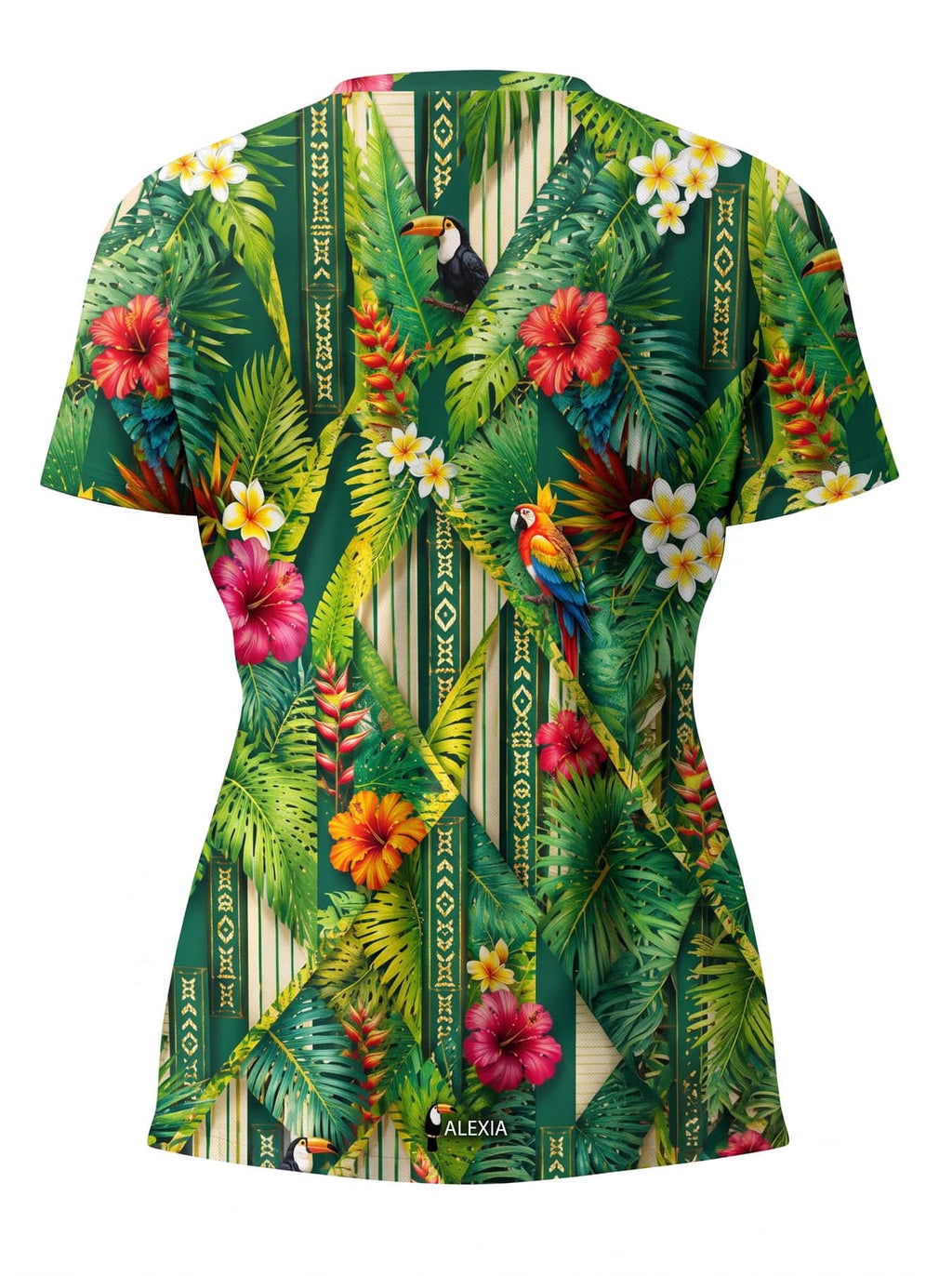"Msitu" V-Neck T-Shirt
