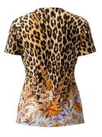 "Madoa" V-Neck T-Shirt