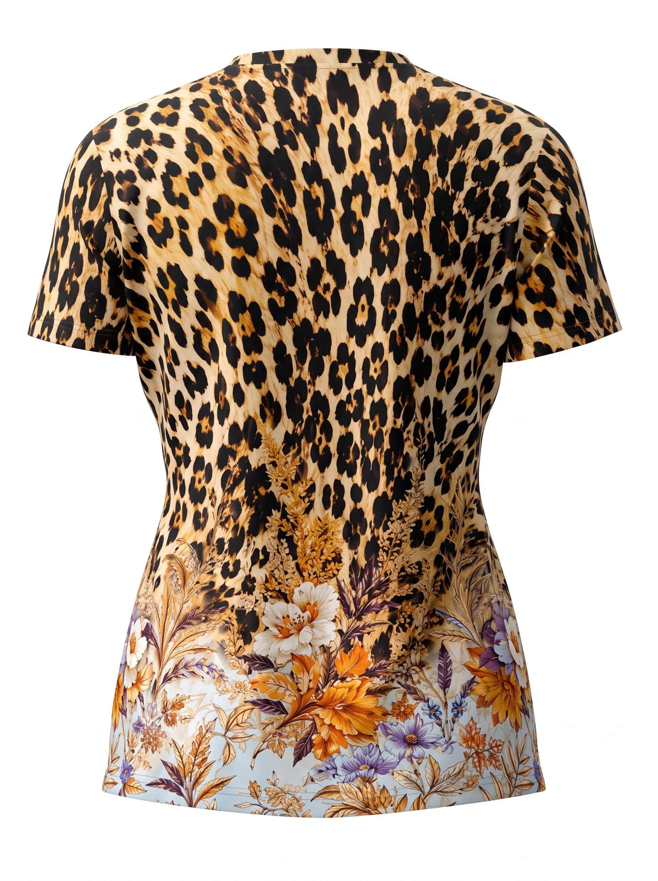 "Madoa" V-Neck T-Shirt