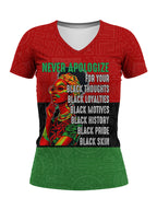 Unapologetic V-Neck T-Shirt