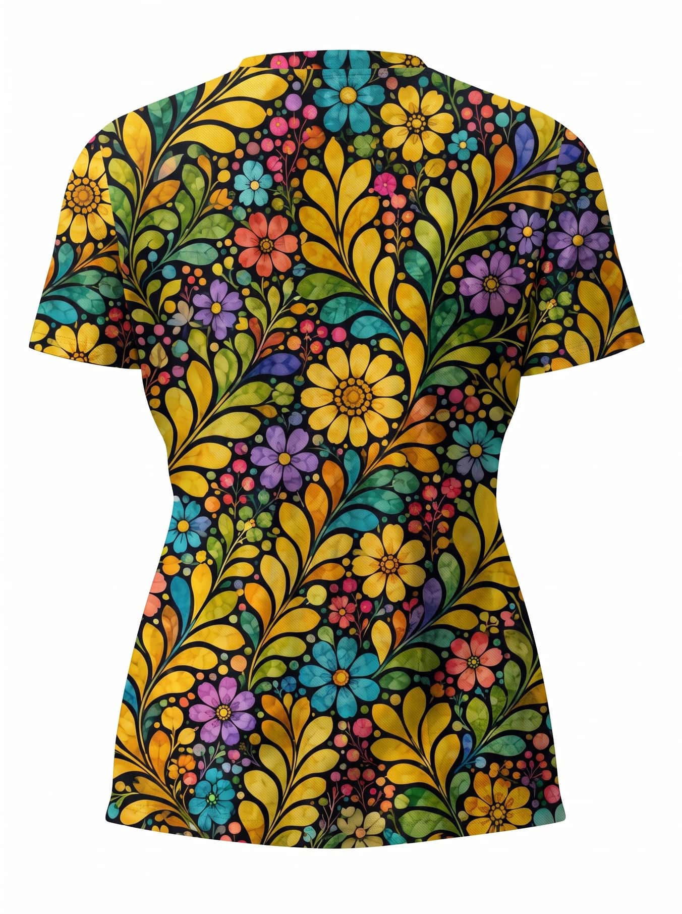 "Njano" V-Neck T-Shirt