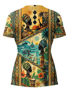 "Safari" V-Neck T-Shirt