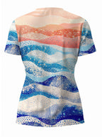 "Maji" V-Neck T-Shirt