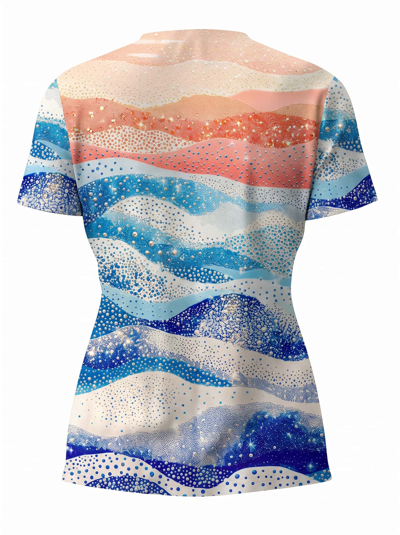 "Maji" V-Neck T-Shirt