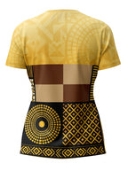 "Manjano" V-Neck T-Shirt