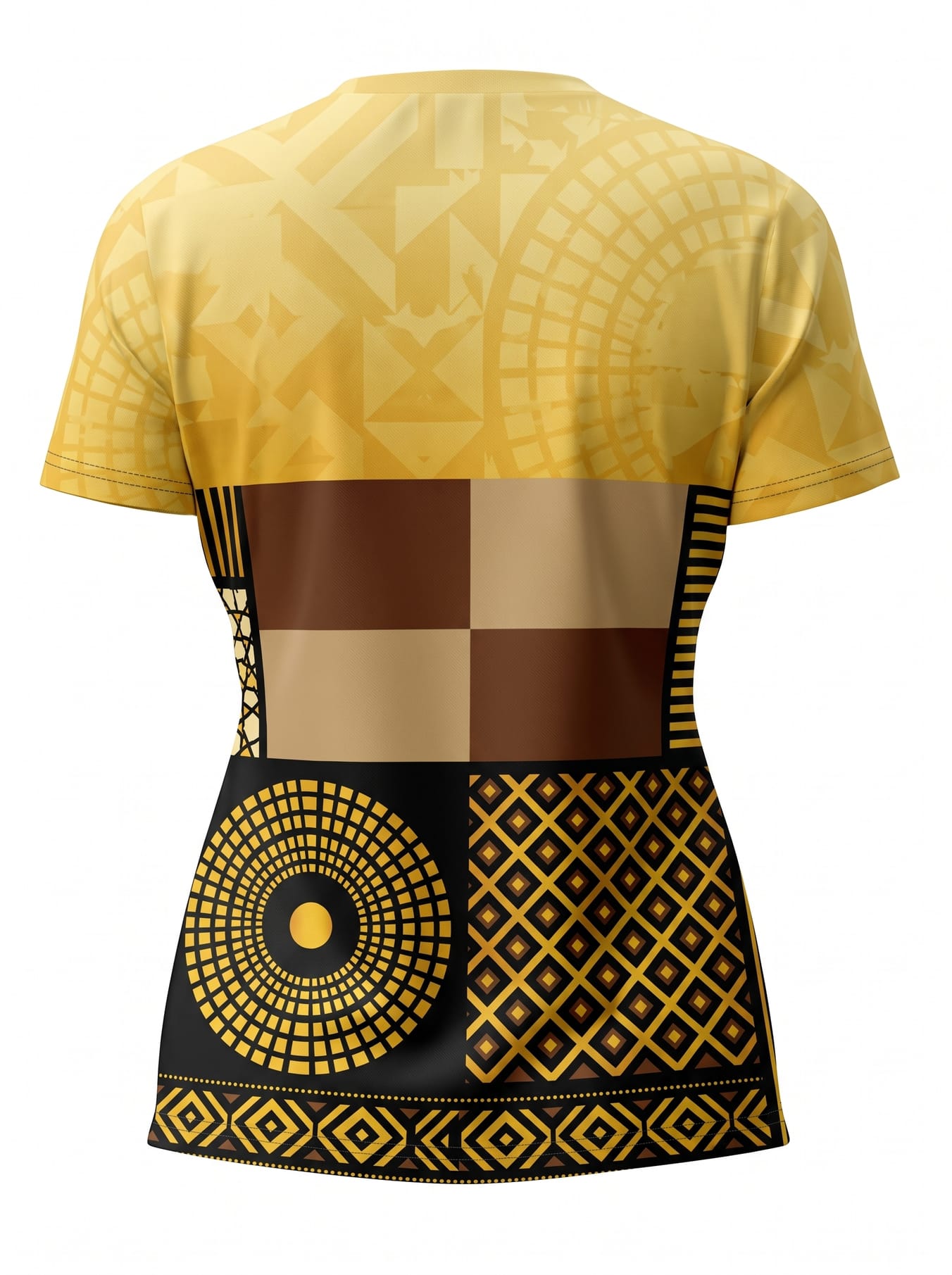 "Manjano" V-Neck T-Shirt