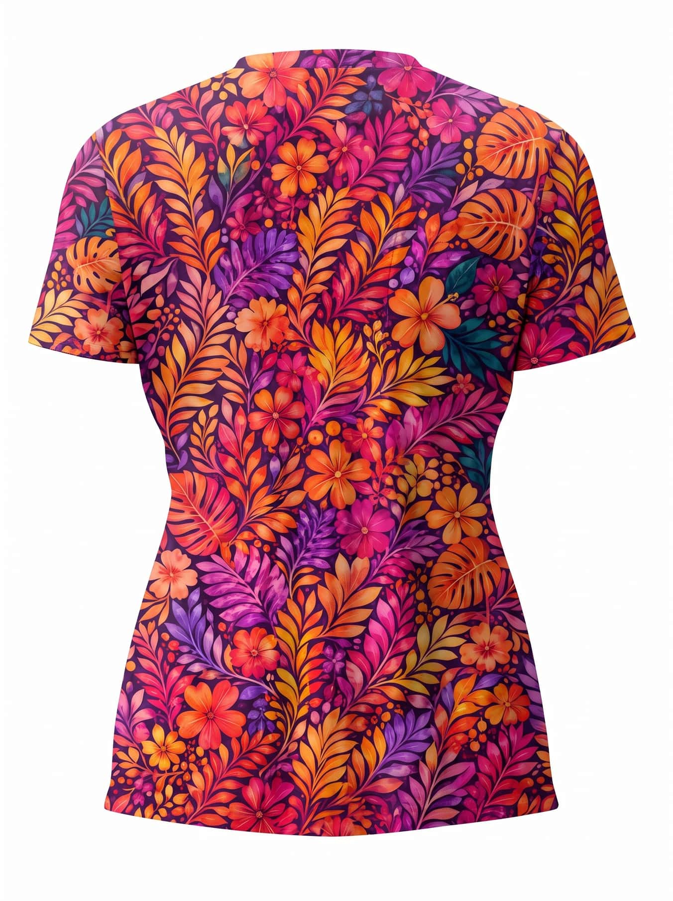"Waridi" V-Neck T-Shirt