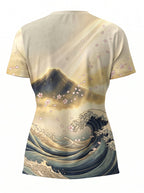 "Wimbi" V-Neck T-Shirt