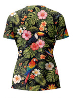 "Kasuku" V-Neck T-Shirt