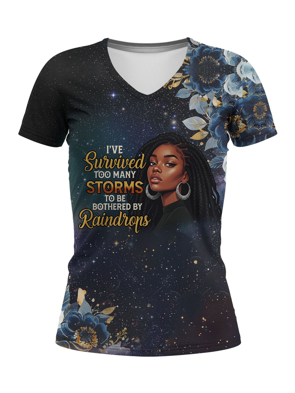 Nyota V-Neck T-Shirt