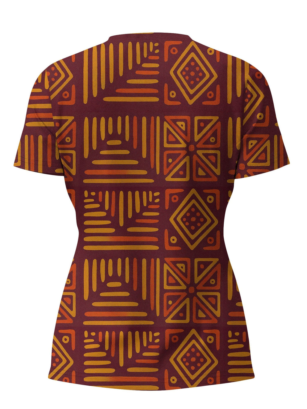 Mudcloth V-Neck T-Shirt