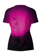 "Selah" Pink V-Neck T-Shirt