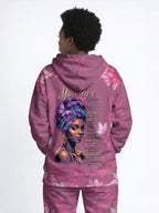 Pink Orchid Zip Hoodie