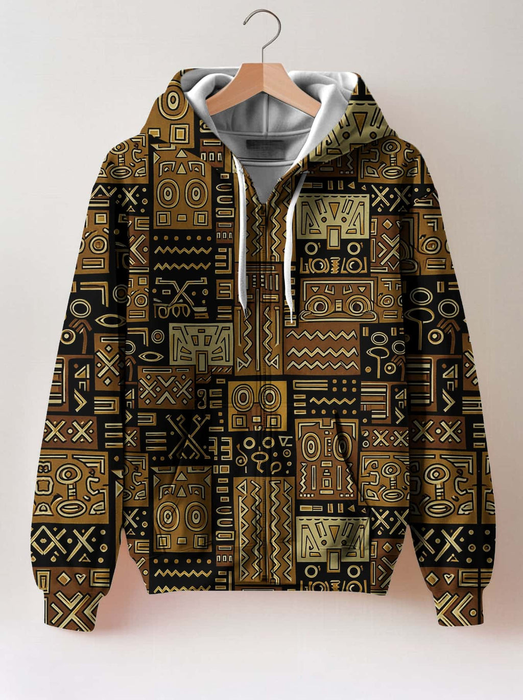 "Sankofa" Zip Hoodie