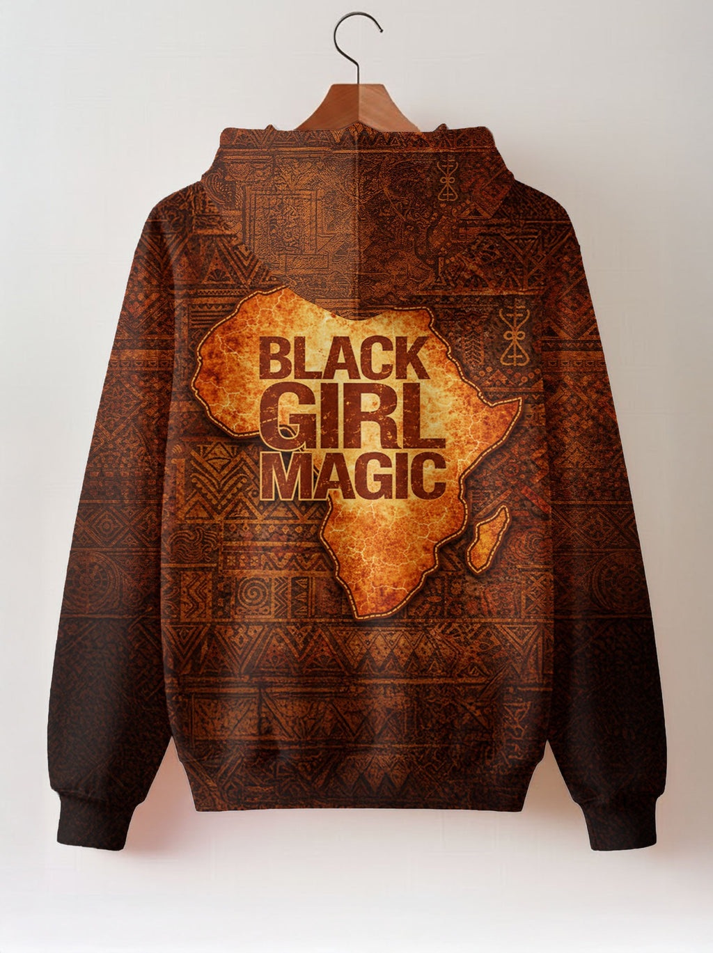 Black Girl Magic Zip Hoodie