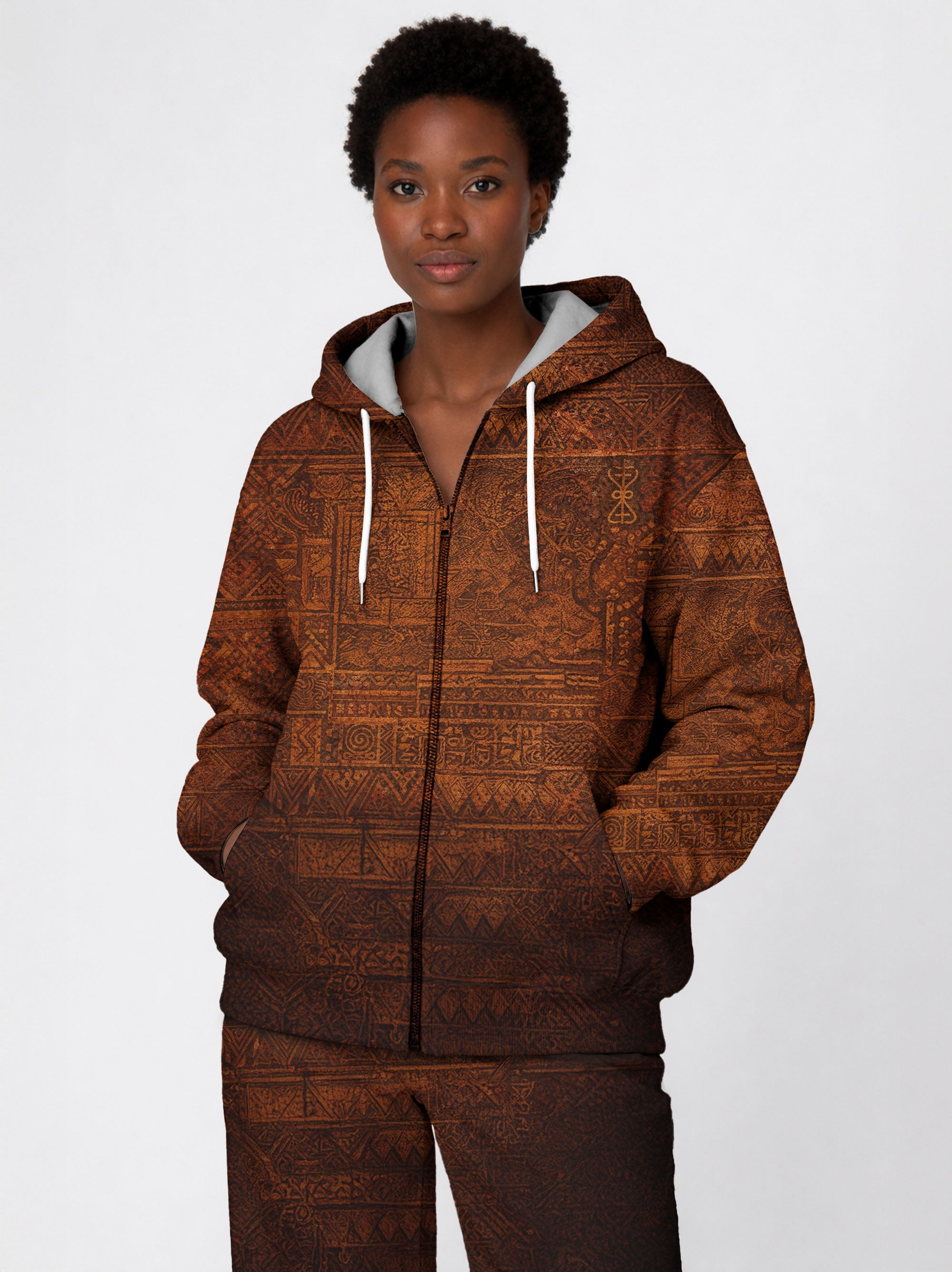 Black Girl Magic Zip Hoodie