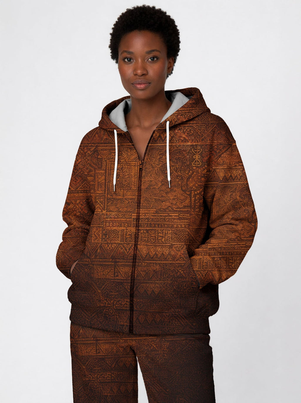 Black Girl Magic Zip Hoodie