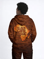 Black Girl Magic Zip Hoodie