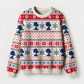 "Afro Fair Isle" Christmas Sweatshirt