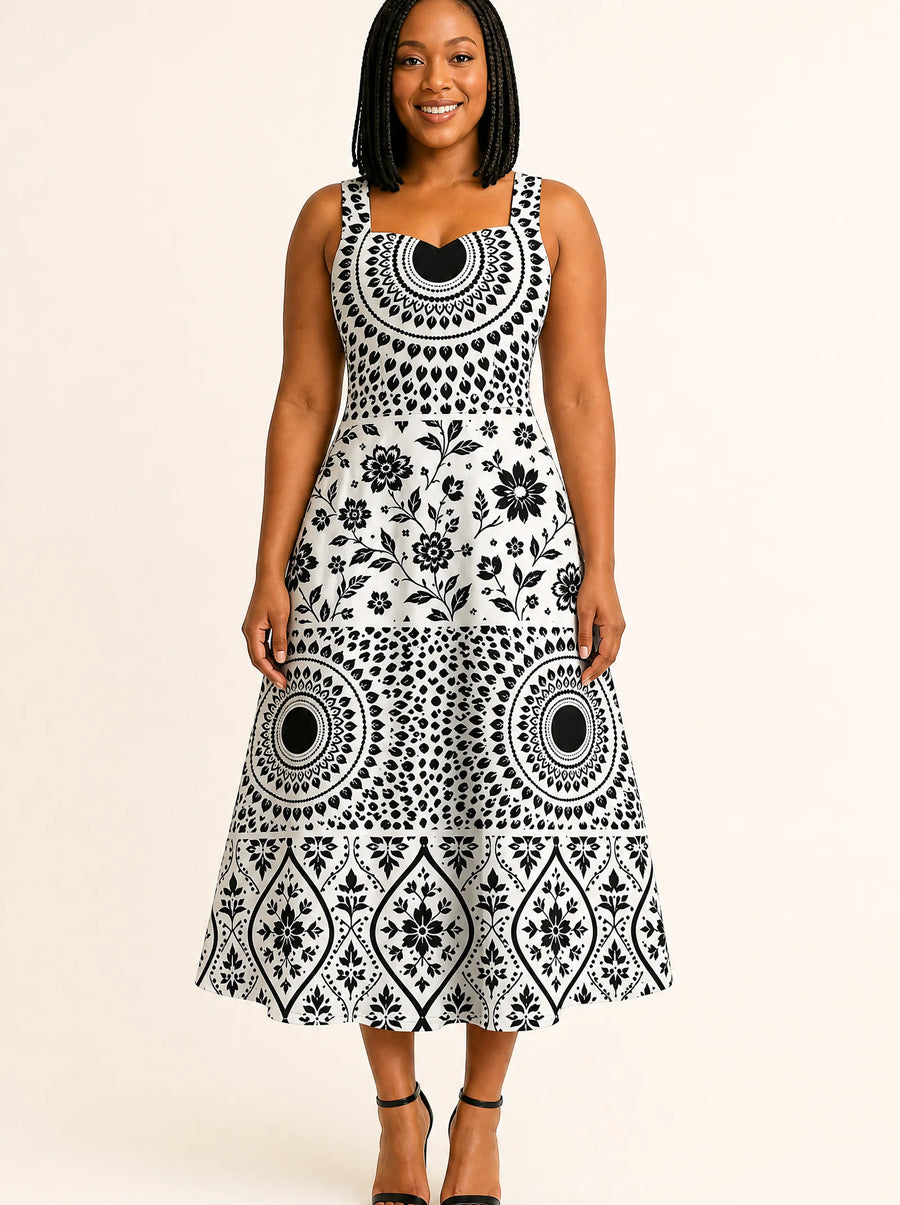 "Mwanga" Corset Dress