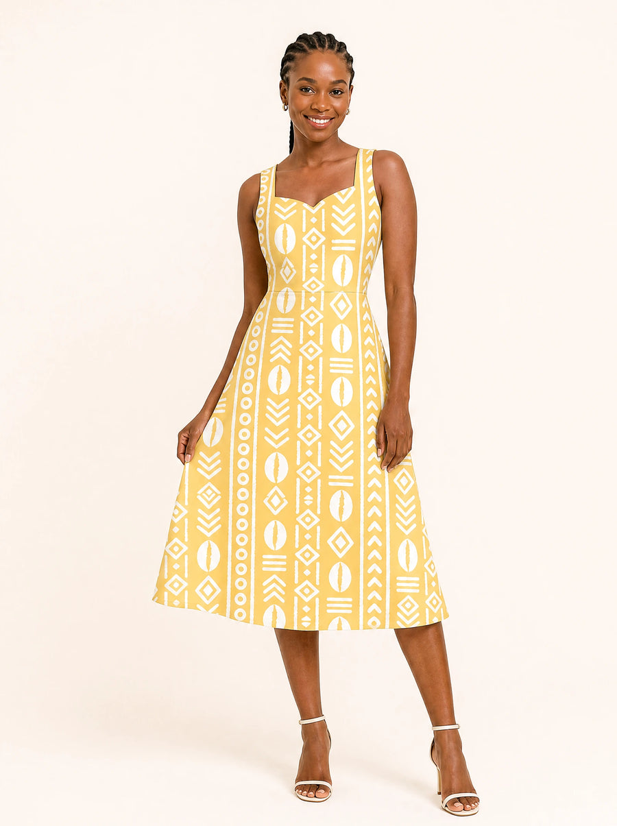 "Oshun Dhahabu" Corset Dress