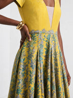 "Alfajiri" Short Sleeve Maxi Dress — back