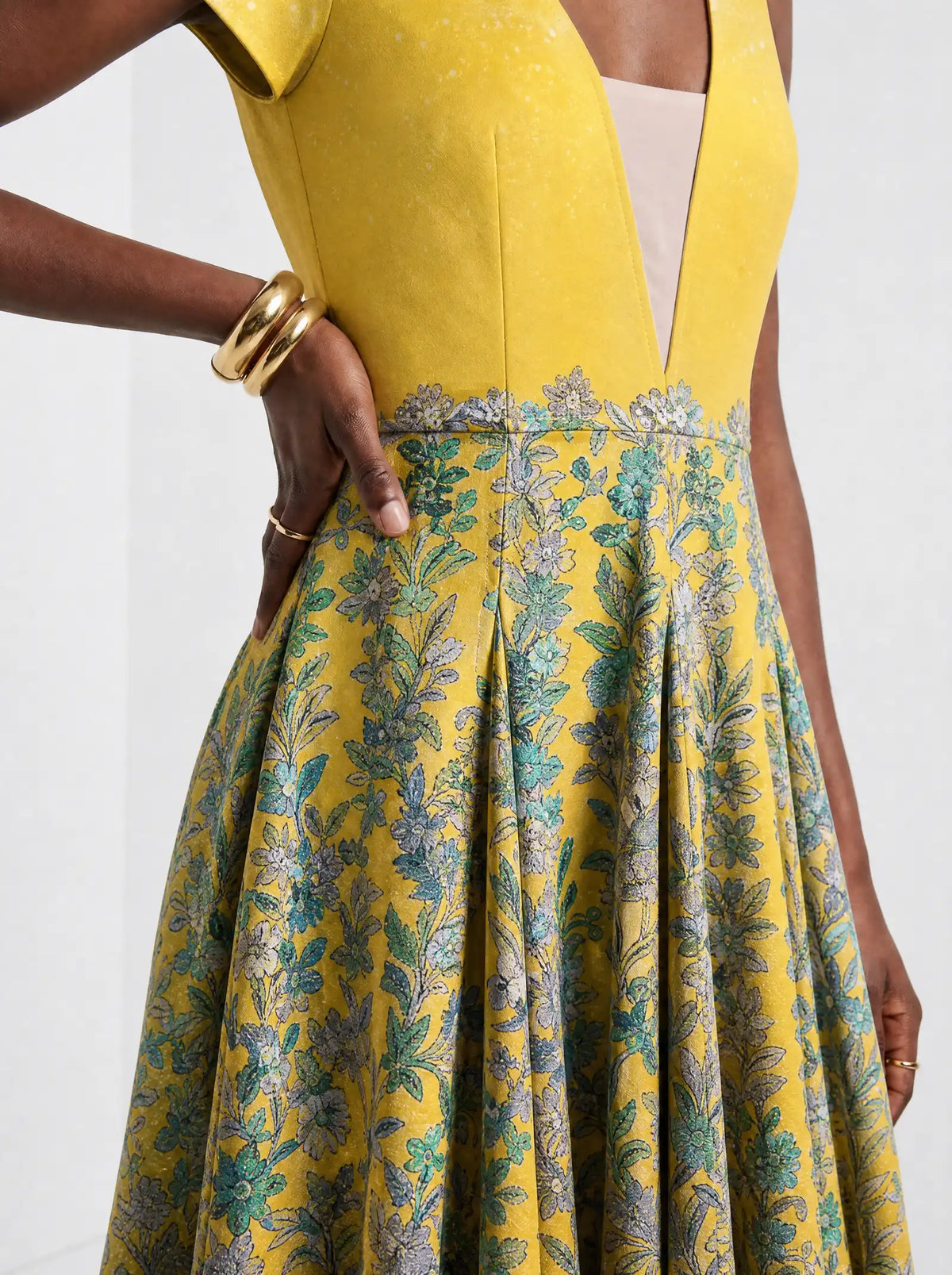"Alfajiri" Short Sleeve Maxi Dress — back