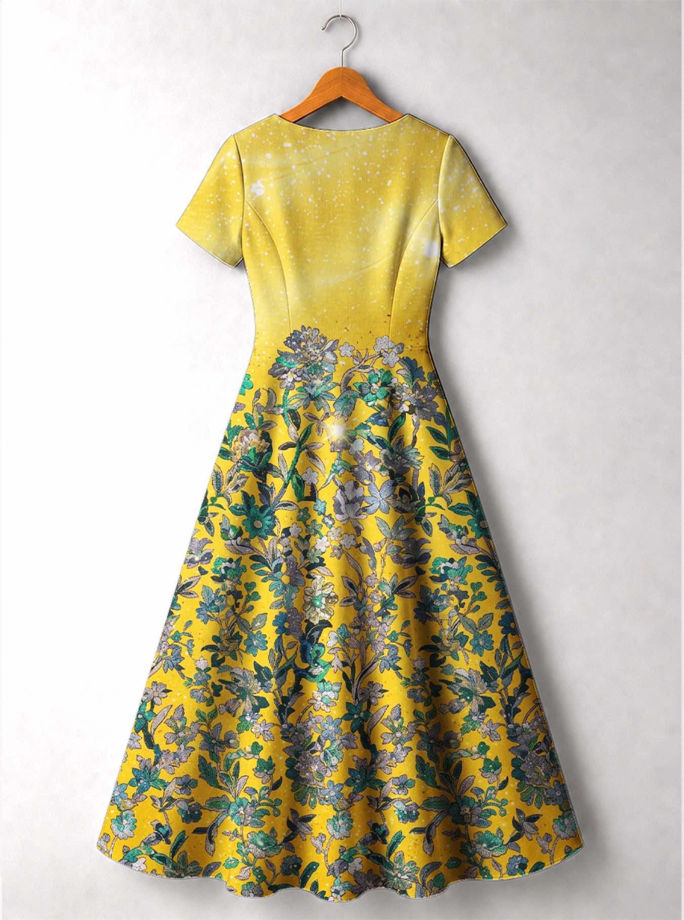 "Alfajiri" Short Sleeve Maxi Dress Promo