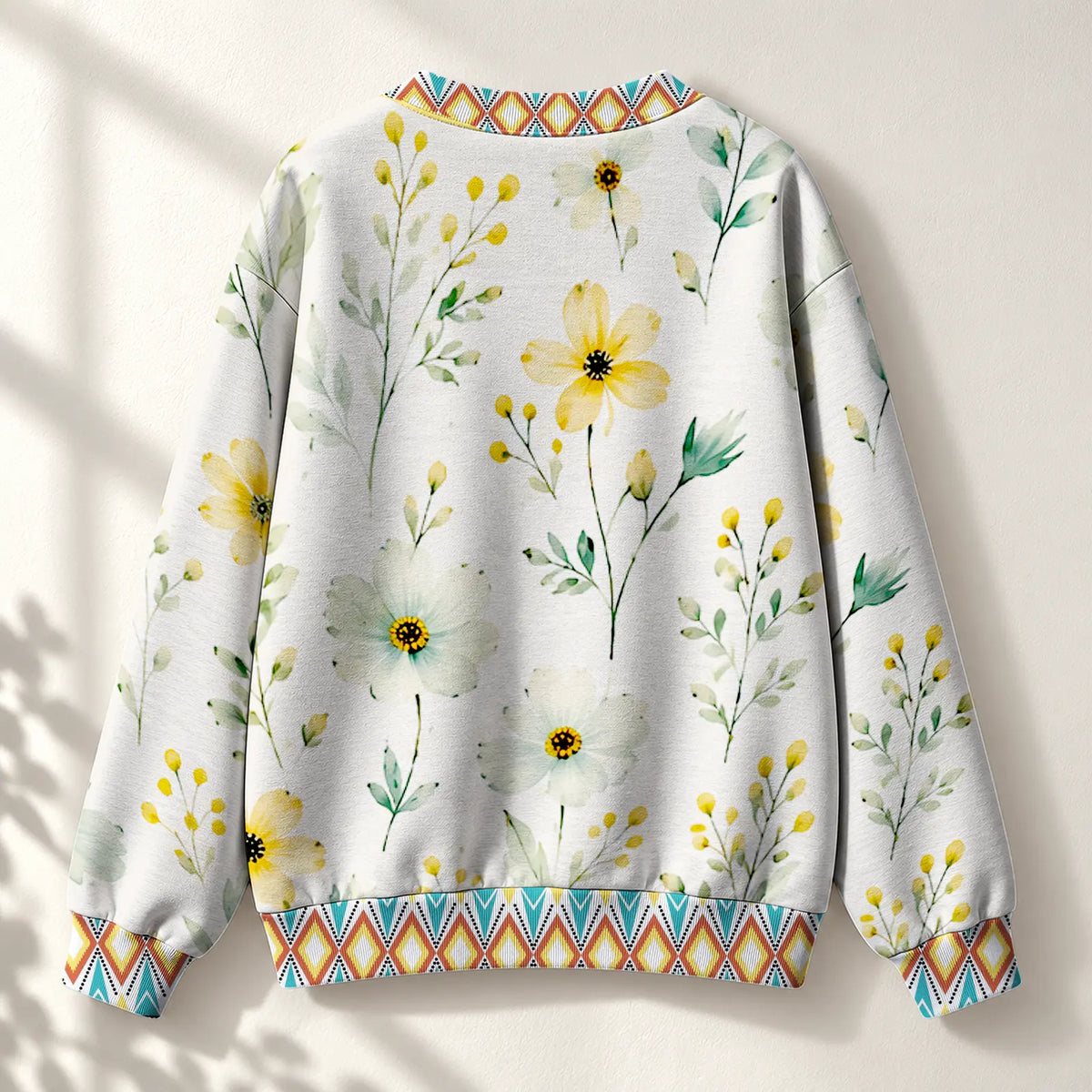 "Alizeti" Cardigan — back view
