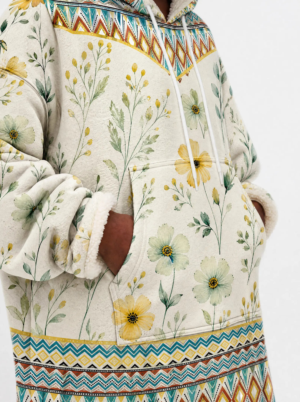 "Alizeti" Blanket Hoodie — full body