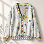 "Alizeti" Cardigan — front view