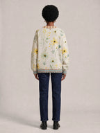 "Alizeti" Sweatshirt — back view on model