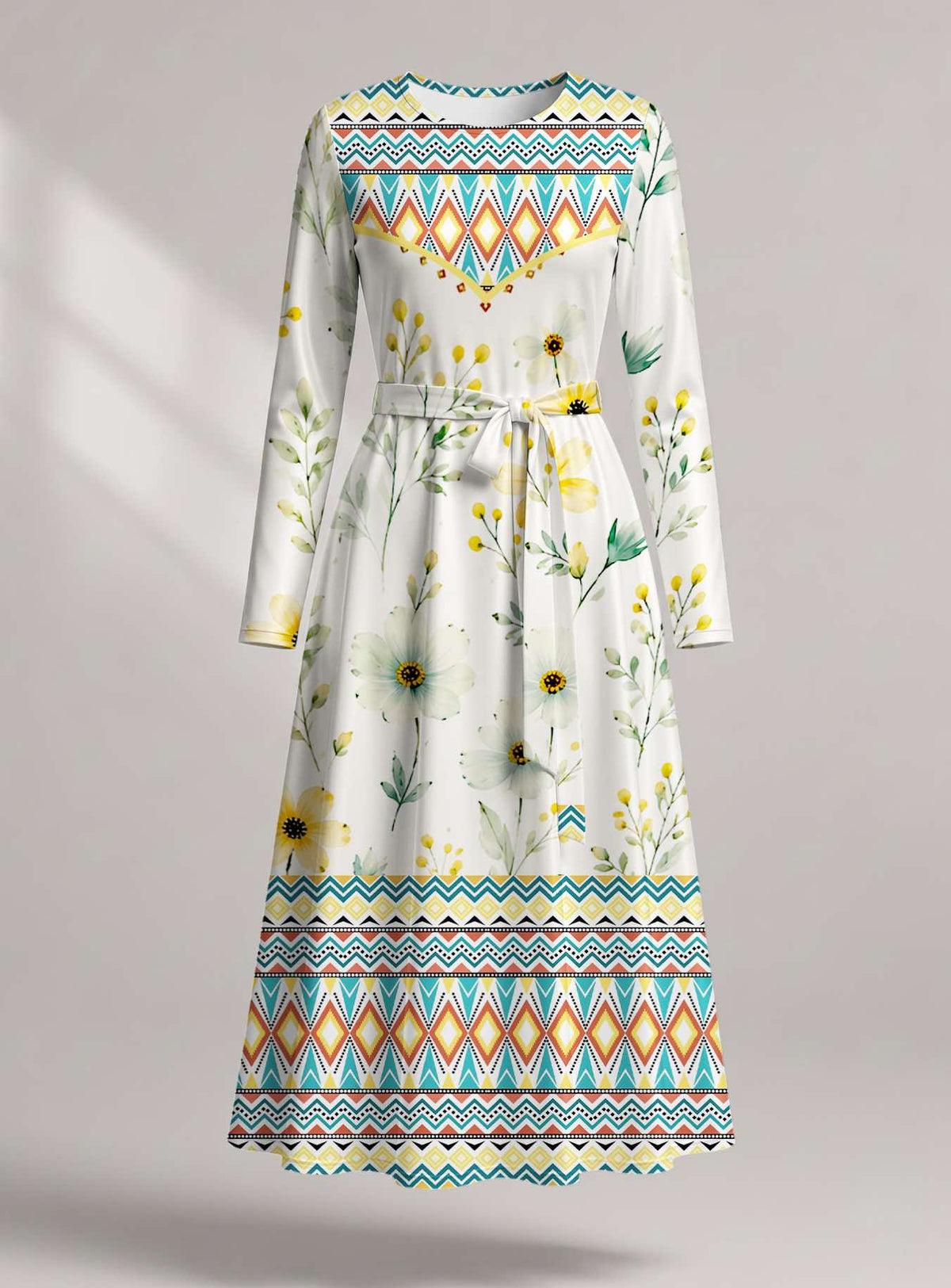 "Alizeti" Viscose Midi Dress Promo