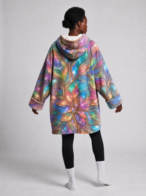 "Almasi" Blanket Hoodie — side