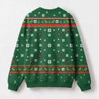 "Anyway" Christmas Sweatshirt — back view