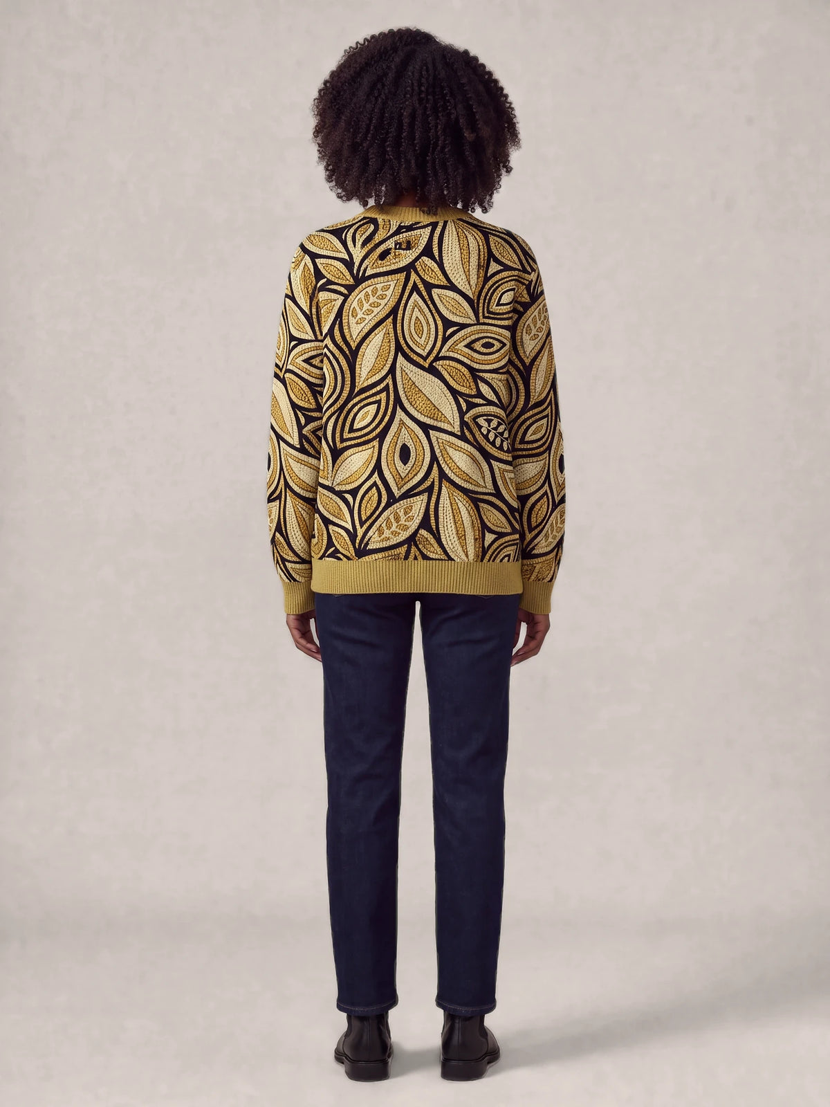 "Ashanti" Sweatshirt — back view on model