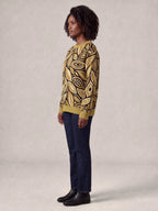 "Ashanti" Sweatshirt — side view on model