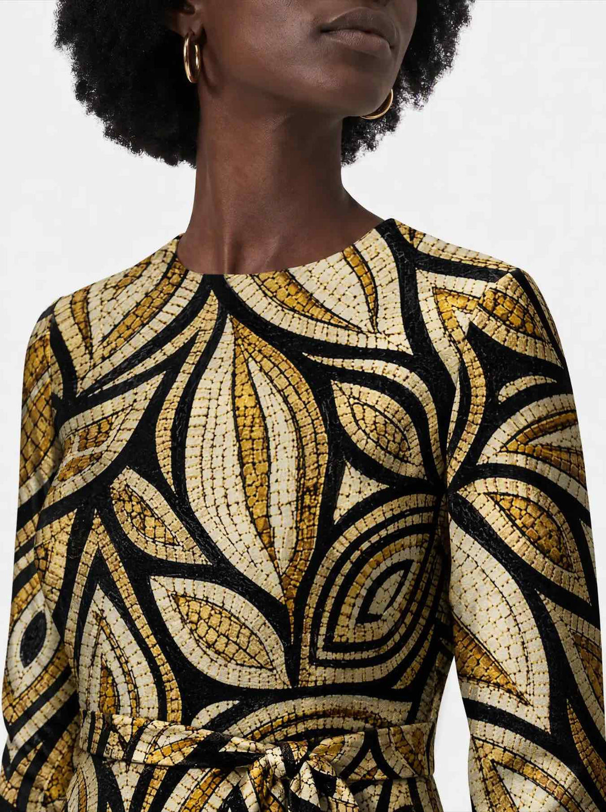"Ashanti" Viscose Midi Dress Promo
