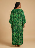 Asili Emerald Kaftan Dress - back